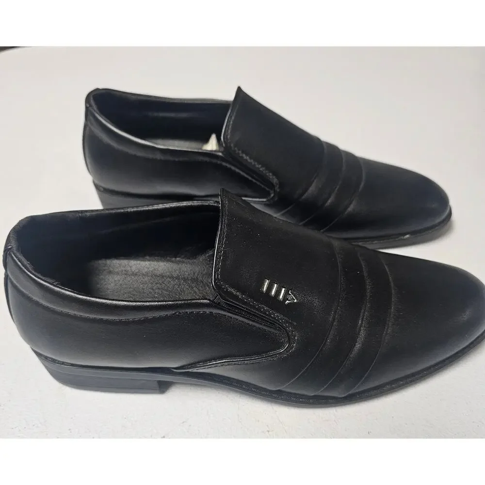 NWOB Glory Interest men's slip-on Wedding Business Church Dress Shoes size 9
